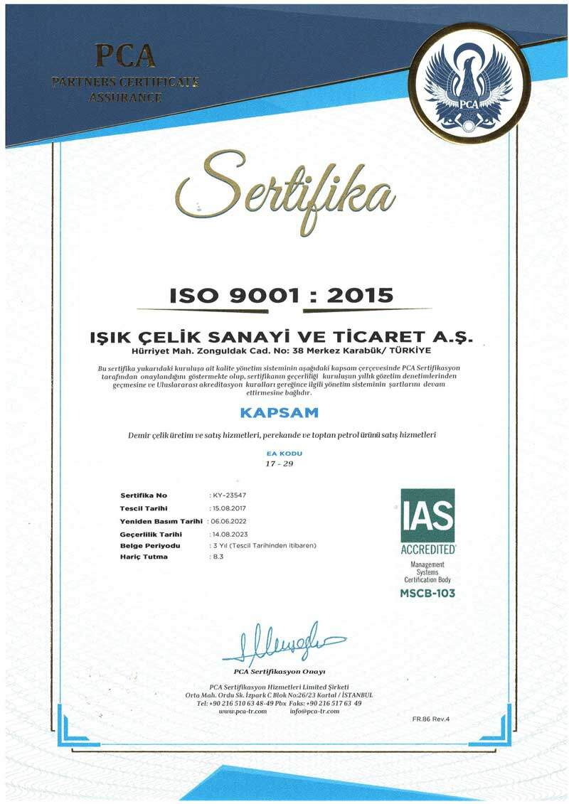 ISO 9001 — Quality Management System