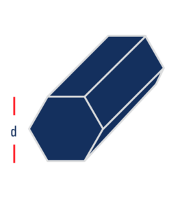 Barras hexagonales